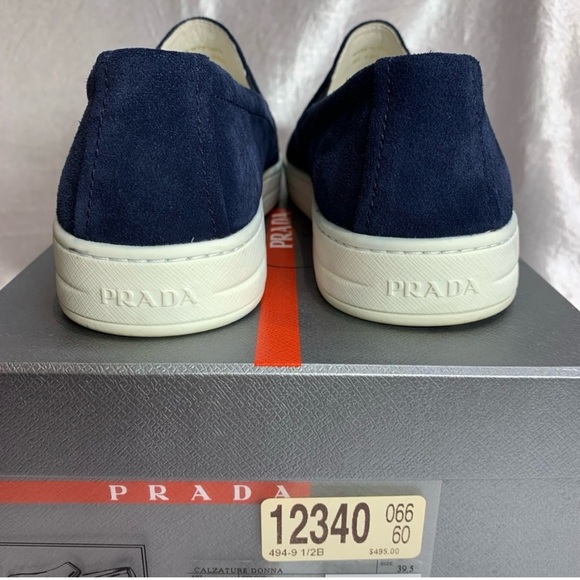 Prada suede slide sneaker - Picture 2 of 8